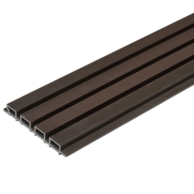 Фасадная реечная панель EasyDecking Ко-Экструзия 219х26х4000 мм, Kashtan (Каштан)